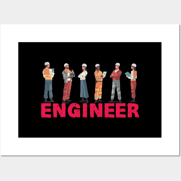 ENGINEER Wall Art by Bombastik